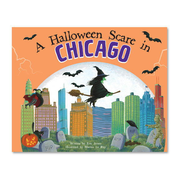 A Halloween Scare in Chicago Kids Book