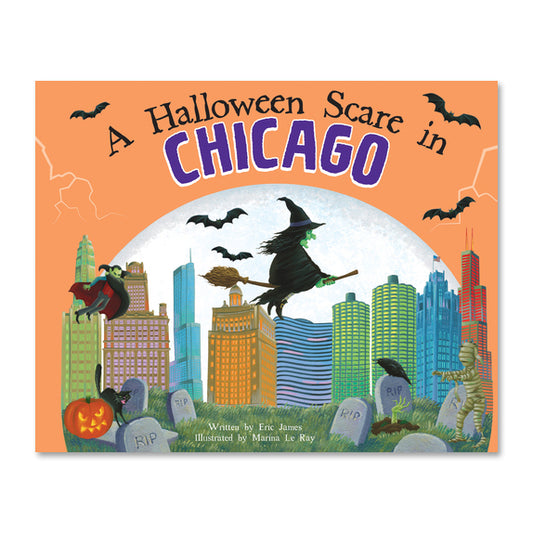 A Halloween Scare in Chicago Kids Book