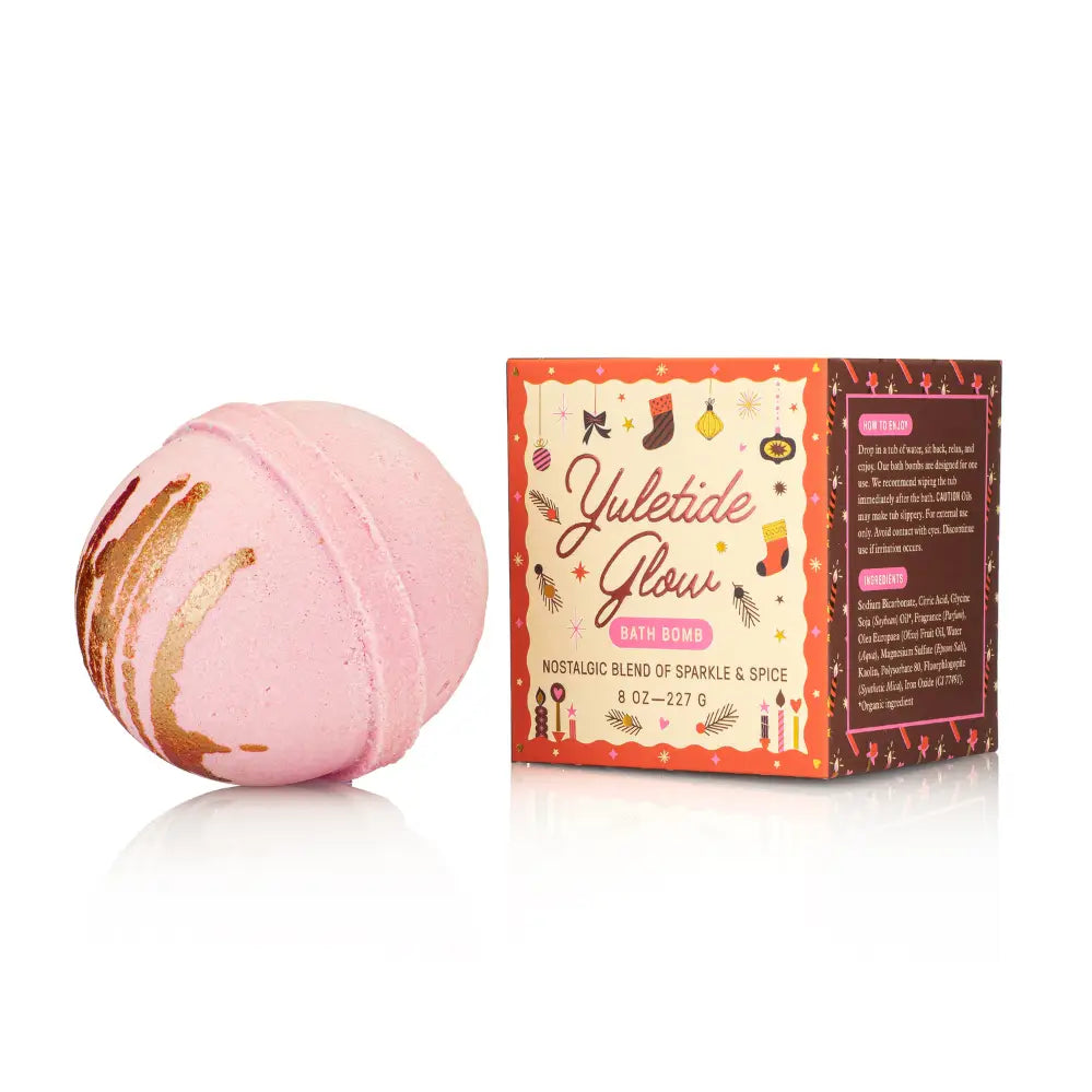 Holiday Themed Moisturizing Bath Bomb