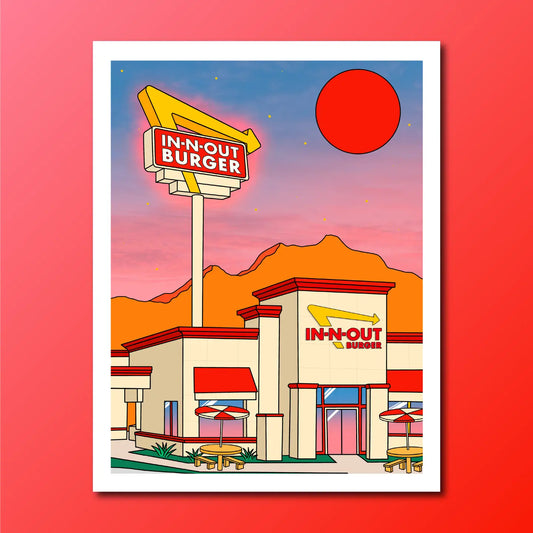 In-N-Out 8" x 10" Giclee Print