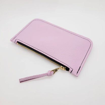Leather Zip Pouch