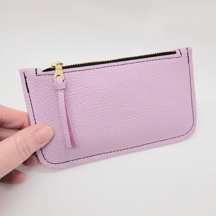 Leather Zip Pouch