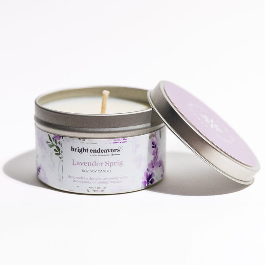 Bright Endeavors Soy Wax Scented Candle Tin