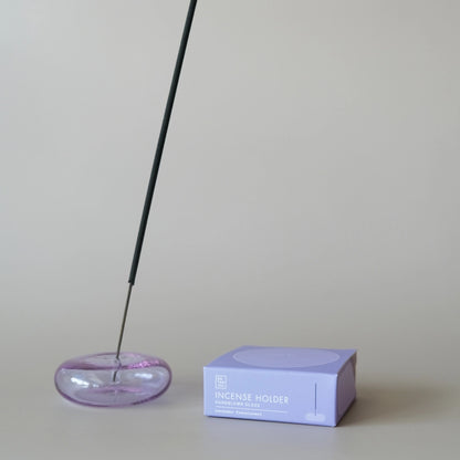 Bubble Glass Incense Holder