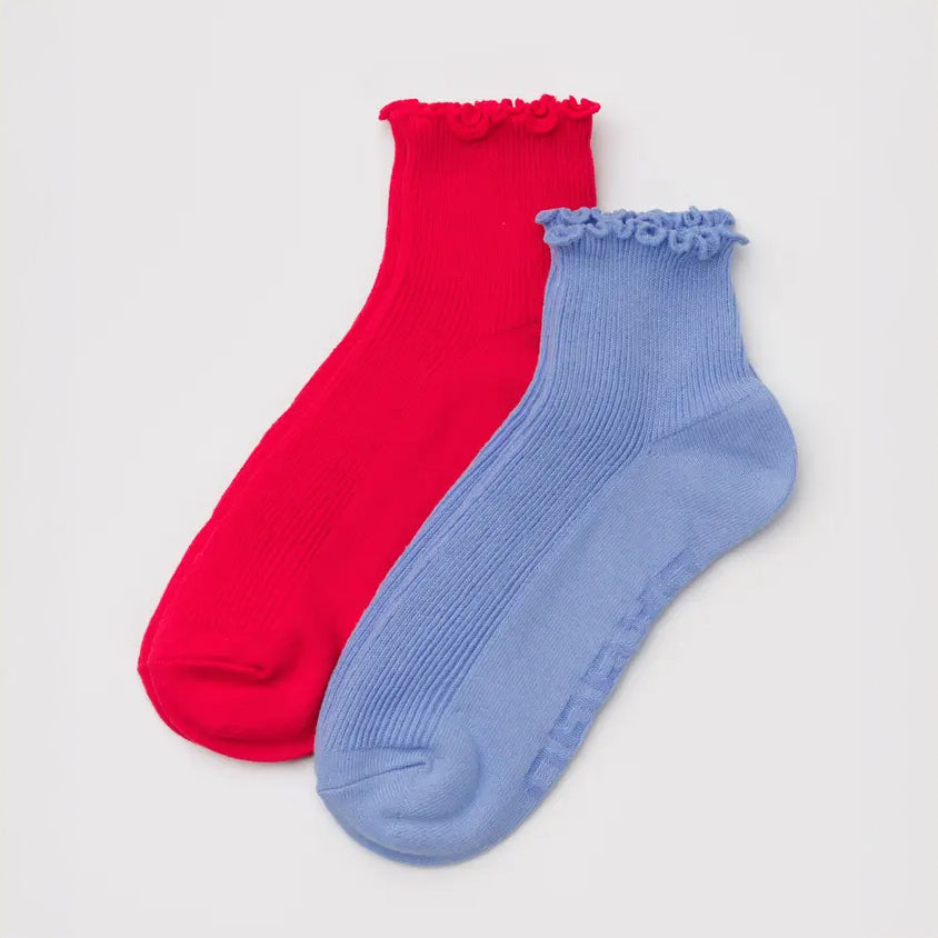 Lettuce Ruffle Edge Women's Socks