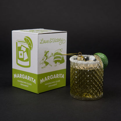 Margarita Handblown Glass Holiday Ornament