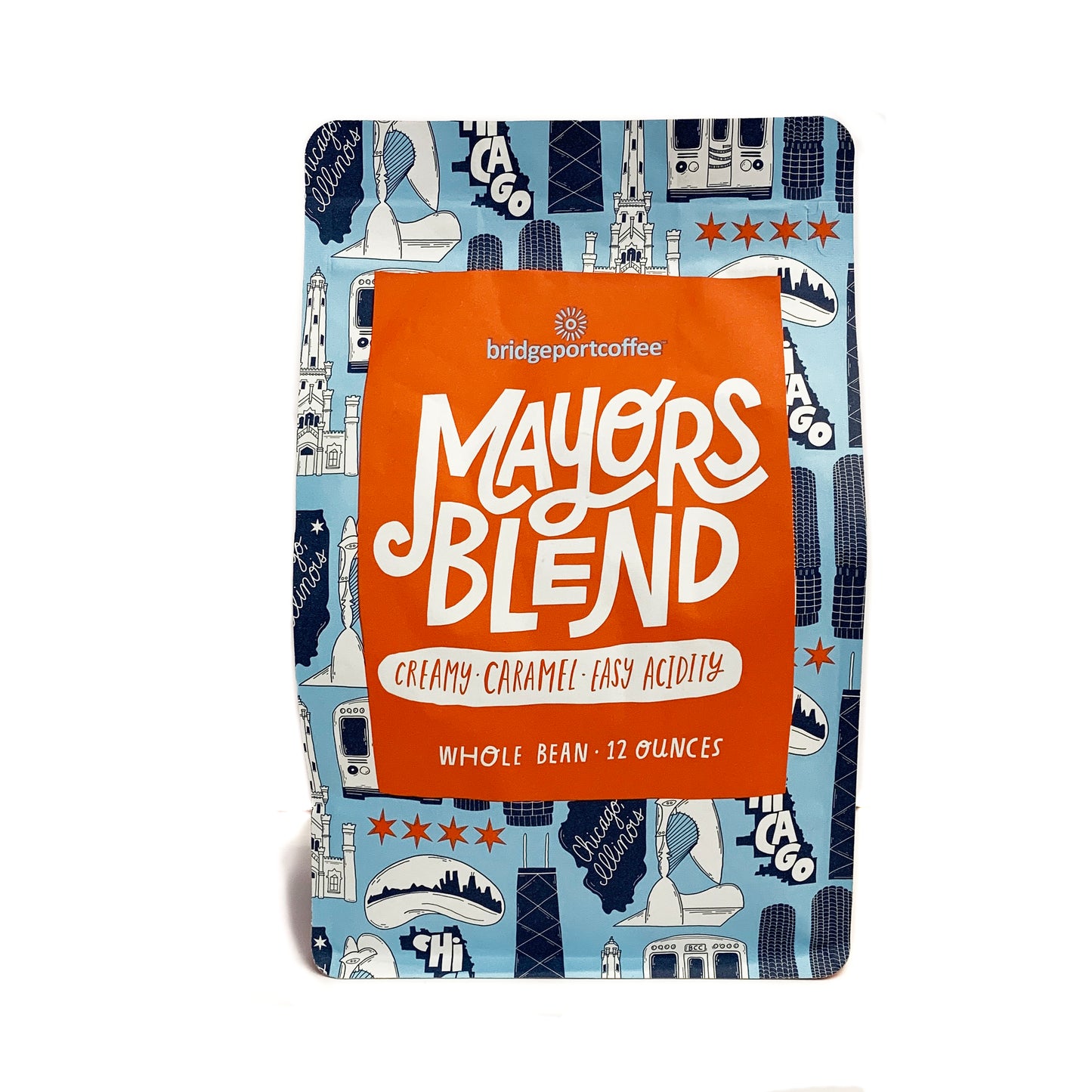 Mayor's Blend Medium Roast Whole Bean Coffee (12 oz bag)