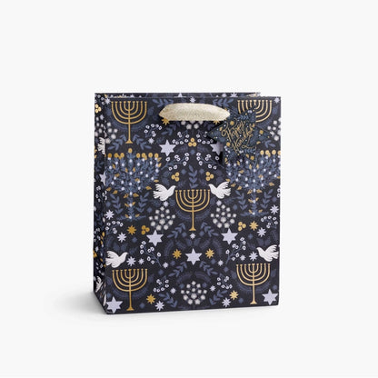 Laurel Menorah Gift Bag