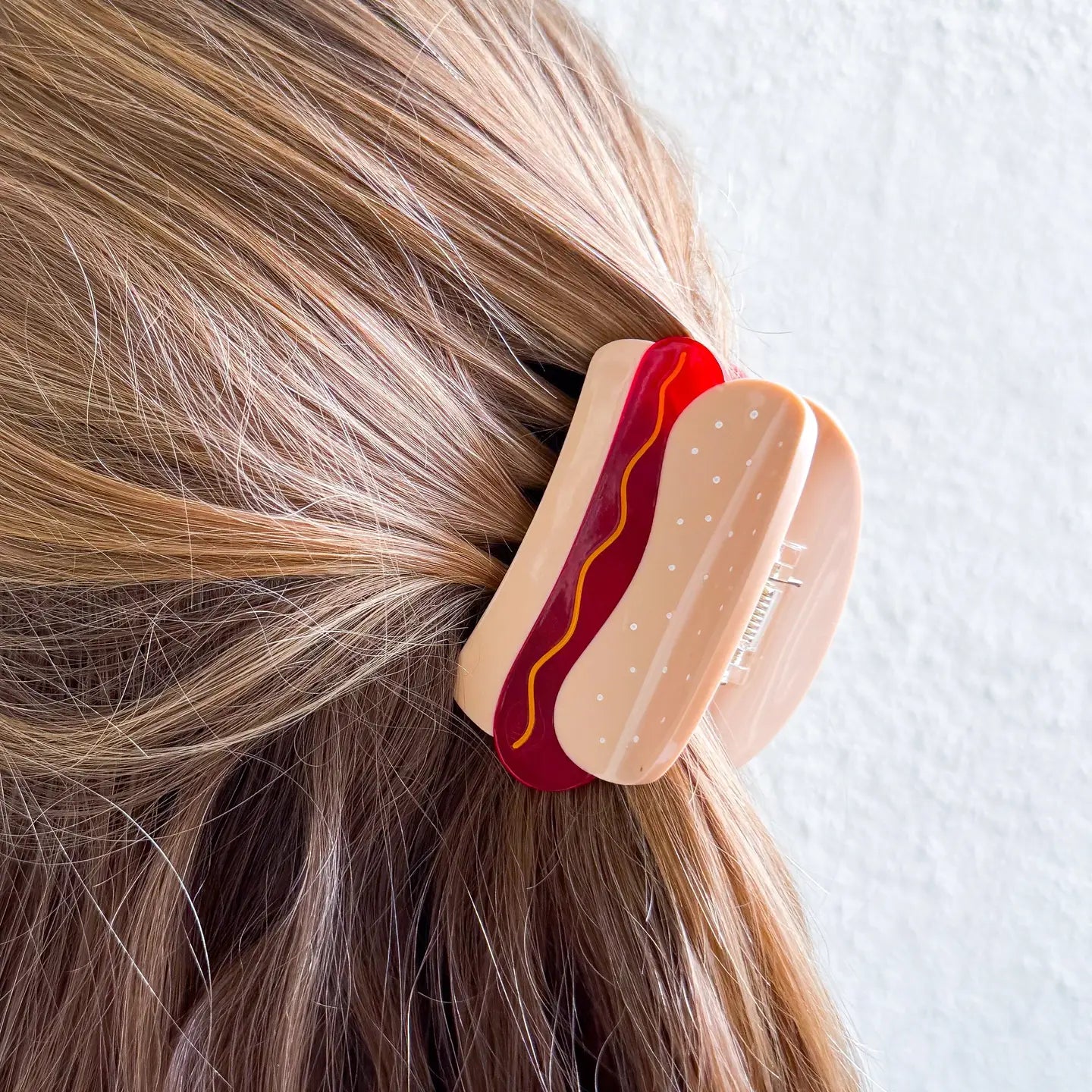 Midi Hot Dog 2.75" Hair Clip