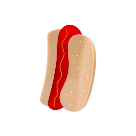 Midi Hot Dog 2.75" Hair Clip