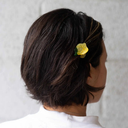 Mini Lemon 1.5" Hair Clip