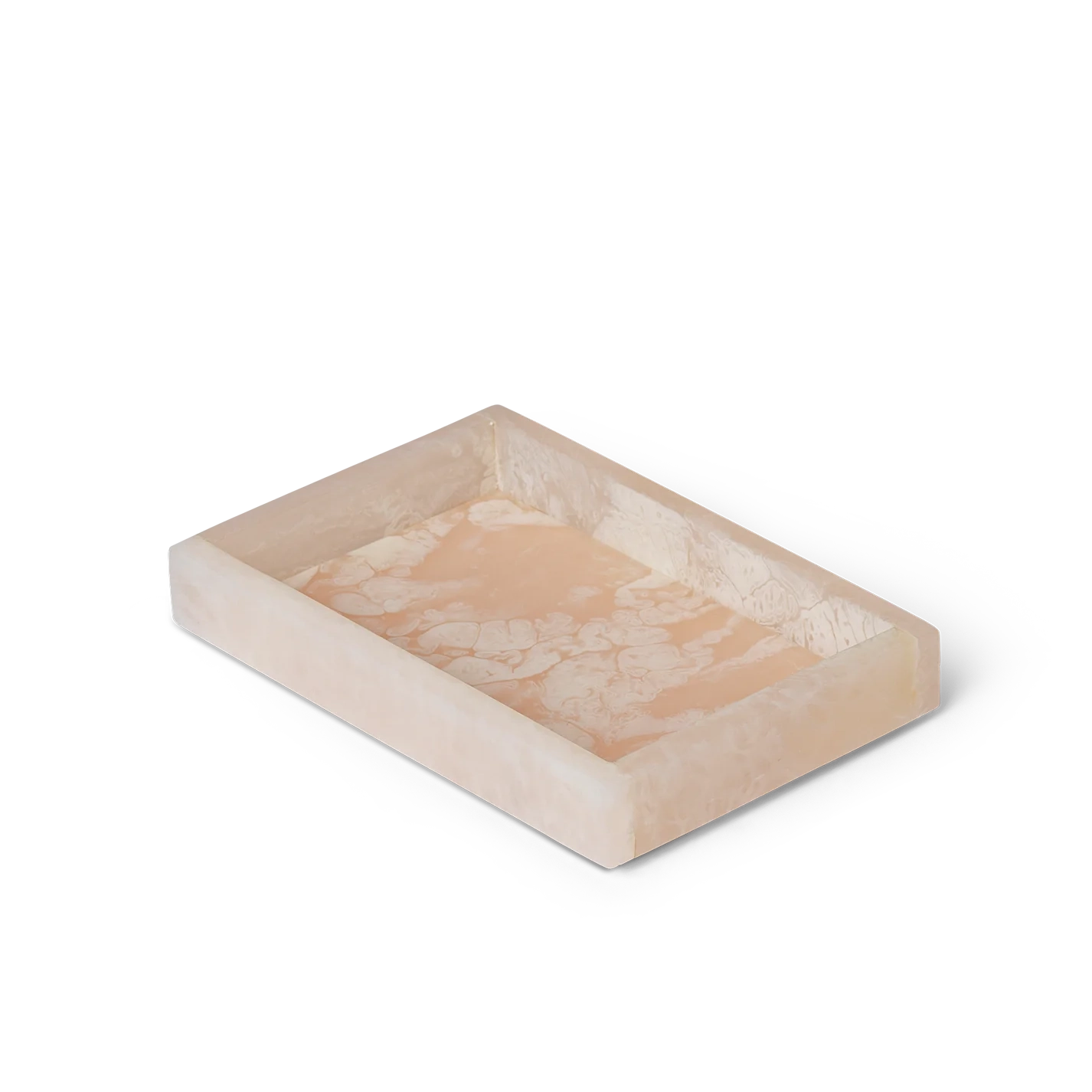Mist Marbled Resin Soap Dish or Ring Tray