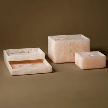 Mist Marbled Resin Soap Dish or Ring Tray