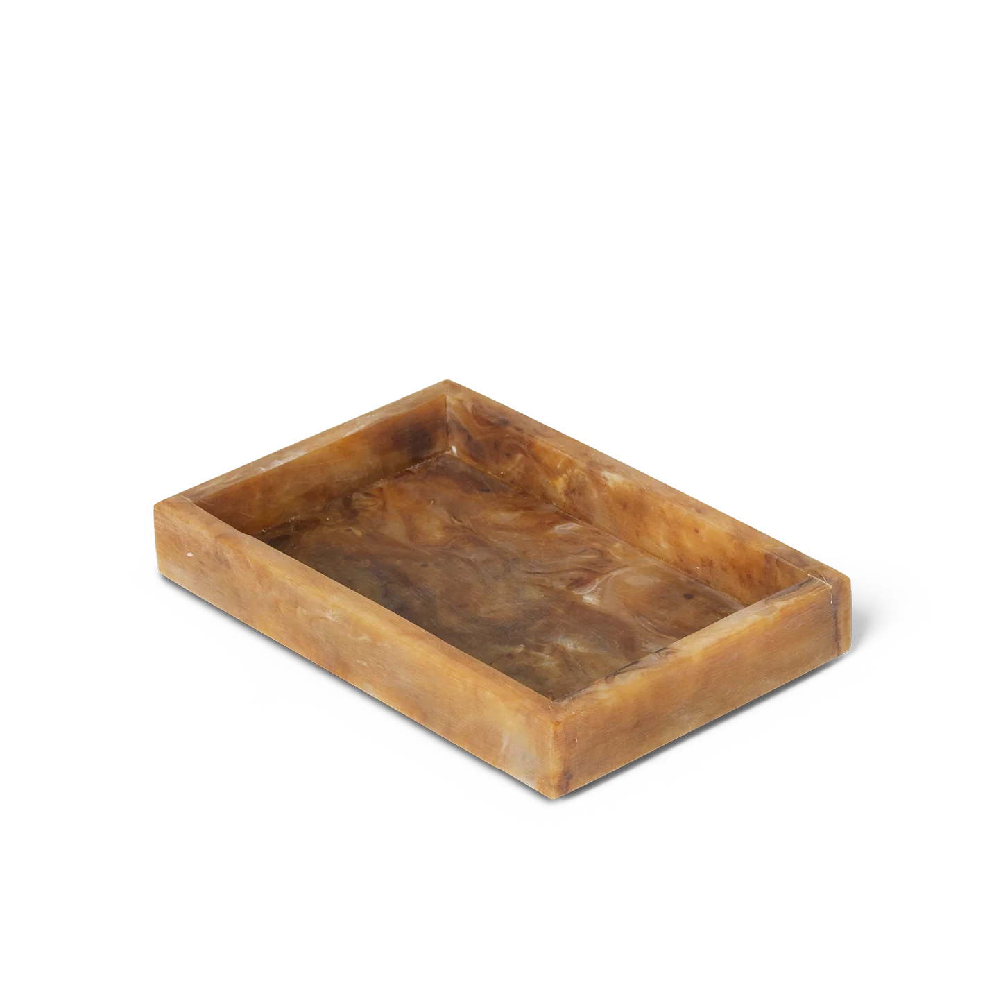 Mist Marbled Resin Soap Dish or Ring Tray