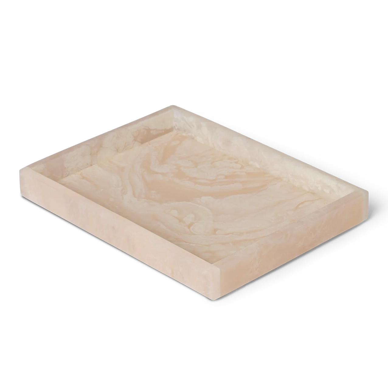 Mist Marbled Resin 8" x 6" Tray