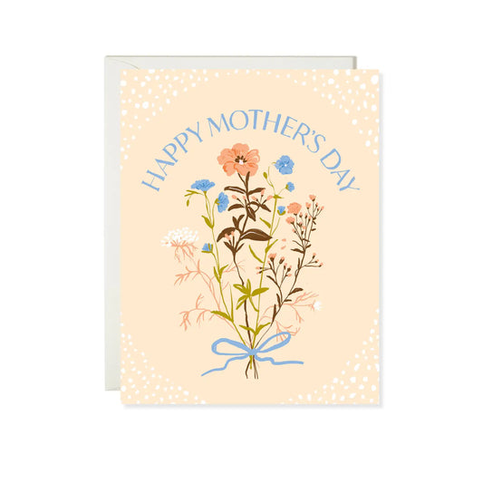 Wildflower Bouquet Happy Mother's Day Card