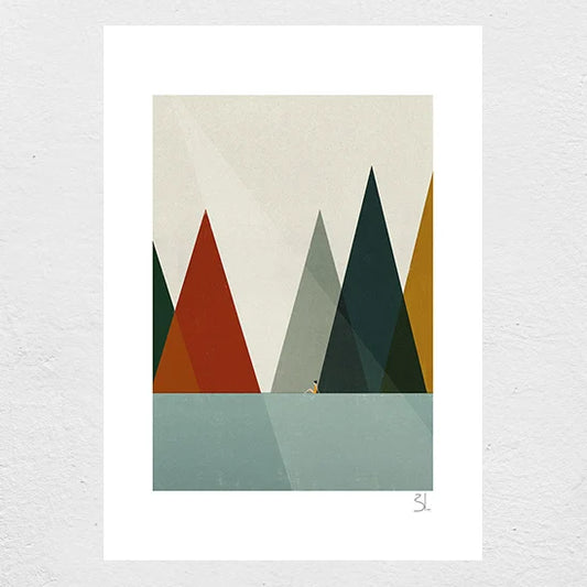 Nadadora III 8.25" x 11.75" Archival Print