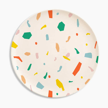 Reusable Bamboo Party 10" Dinner Plates (Set of 4)