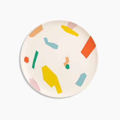 Reusable Bamboo Party 8" Salad Plates (Set of 4)