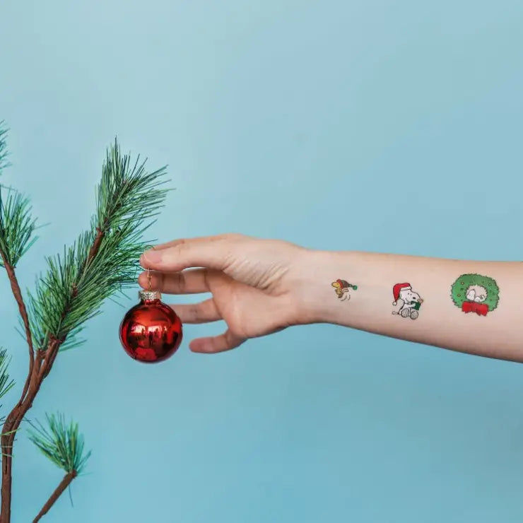 Peanuts® Holiday Temporary Tattoo Sheets (Pack of 2)