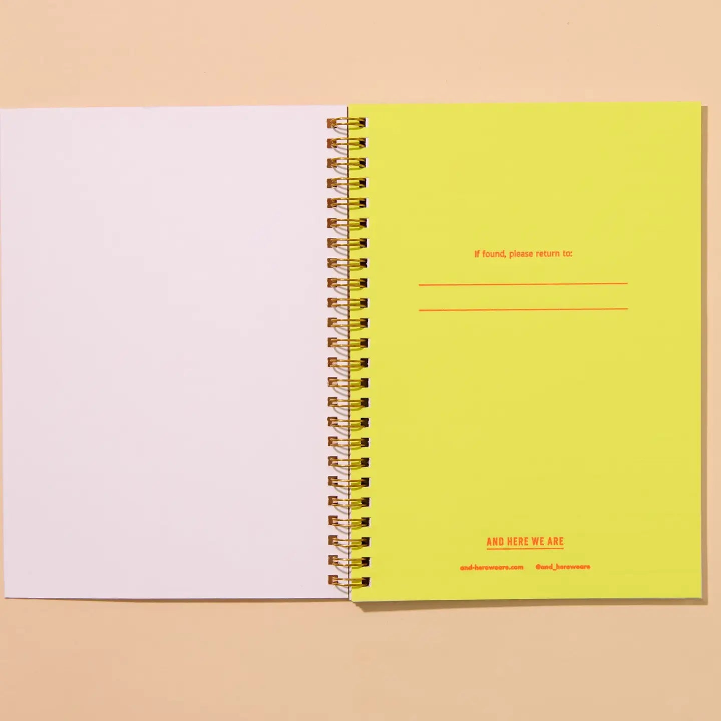 Pickles Spiral Bound Letterpress Notebook