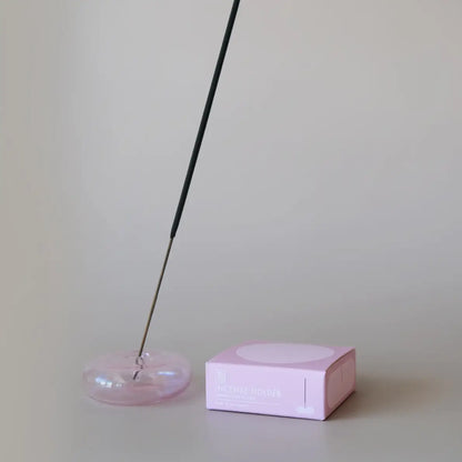 Bubble Glass Incense Holder