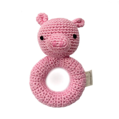 Crocheted Baby Rattle