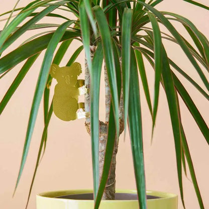 Brass Plant Animal House Plant Charm
