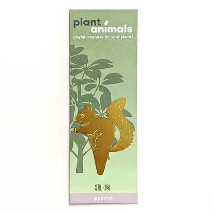 Brass Plant Animal House Plant Charm