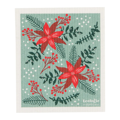 Holiday-Themed Swedish Sponge Dishcloth