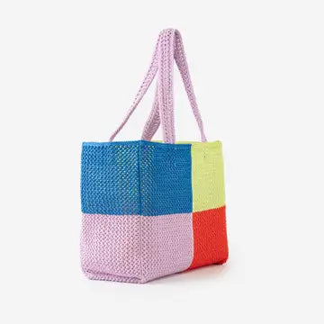 Quattro Raffia Beach Tote Bag
