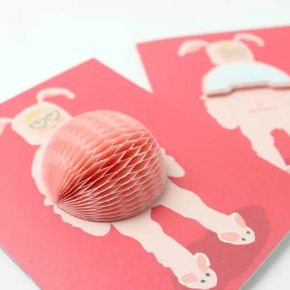 Christmas Story Bunny Suit Pop-Up Holiday Card