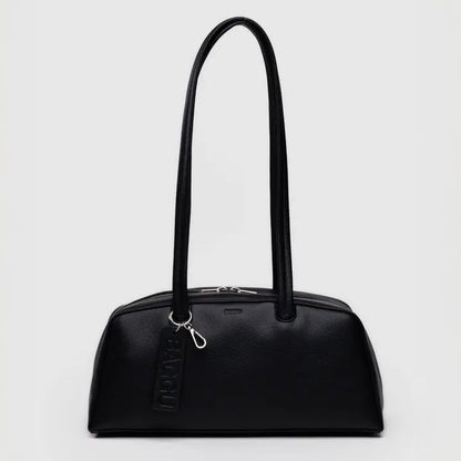 Medium Recycled Leather Bowler Bag