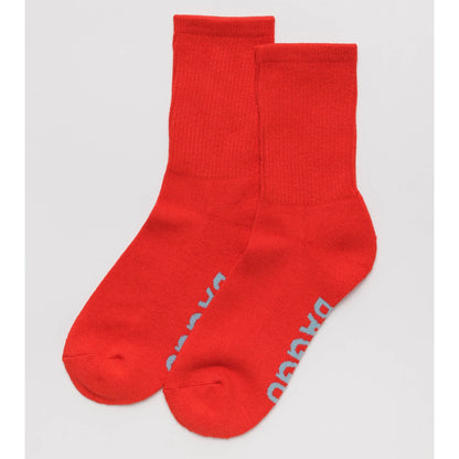 Ribbed Women's Crew Socks