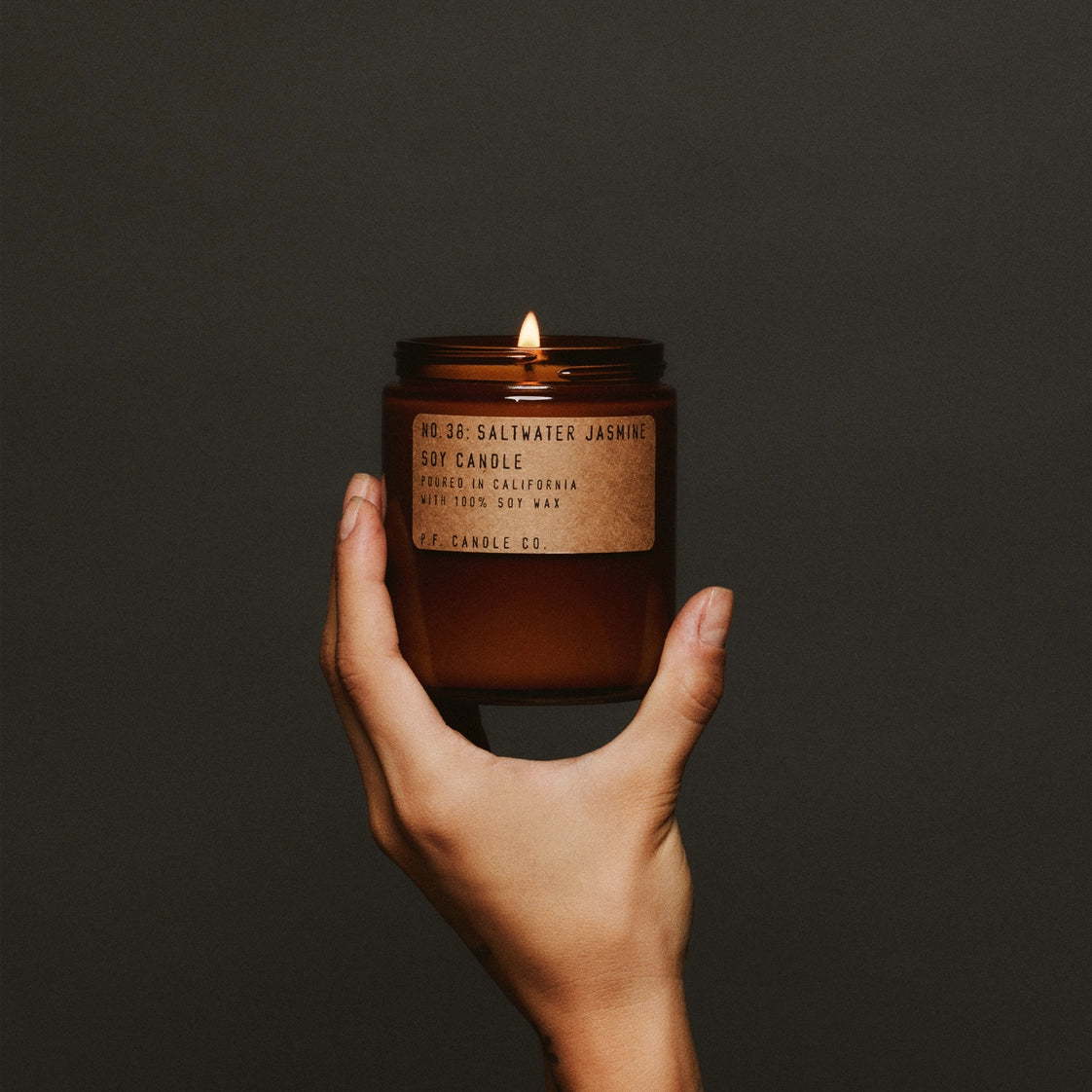 Saltwater Jasmine 7.2 Ounce Soy Candle