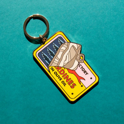 Tinned Sardines Keychain