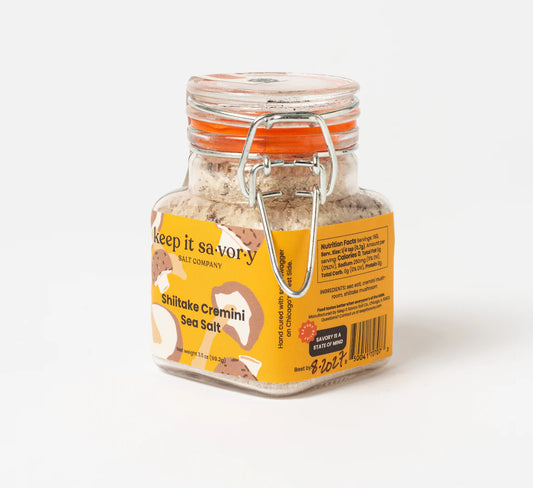 Shiitake Cremini Mushroom 3.5 Ounce Sea Salt