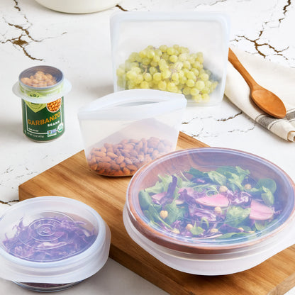 Stasher® Silicone Reusable Large Stretch Lids (Set of 3)
