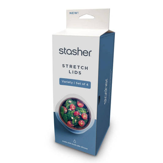 Stasher® Silicone Reusable Large Stretch Lids (Set of 3)