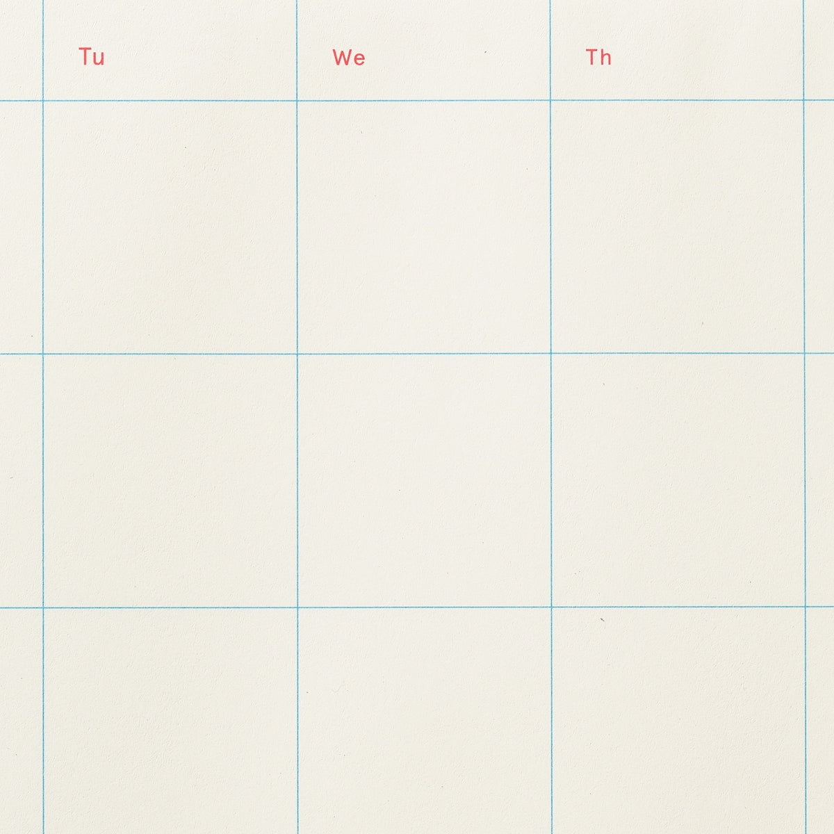 Simple Monthly Planner 11” x 8.5" Notepad