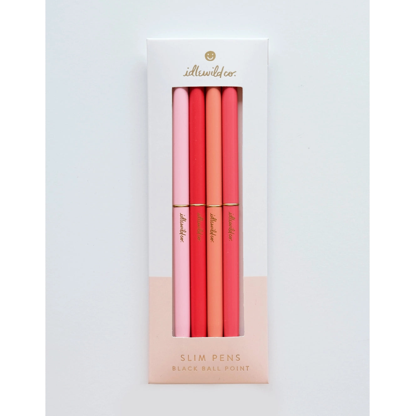 Slim Spectrum Ball Point Pens (Set of 4)