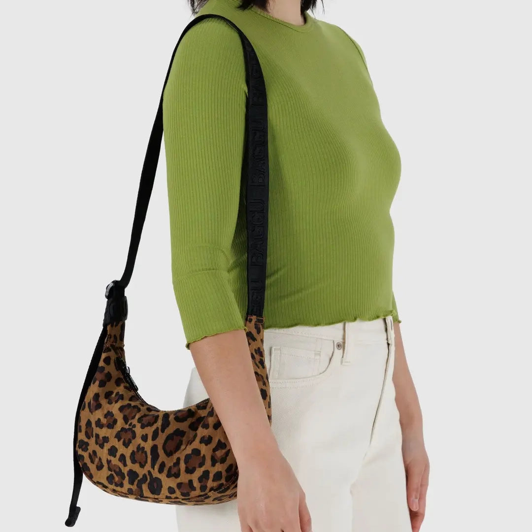 Small Nylon Crescent Bag