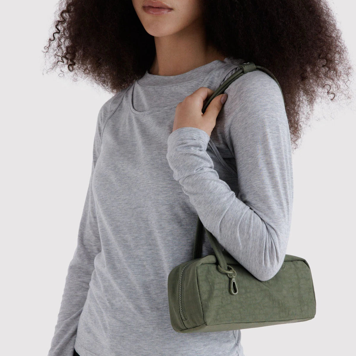 Small Nylon Bowler Bag