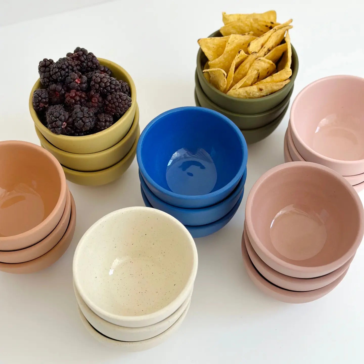 Handmade Ceramic 4" Snack Bowl