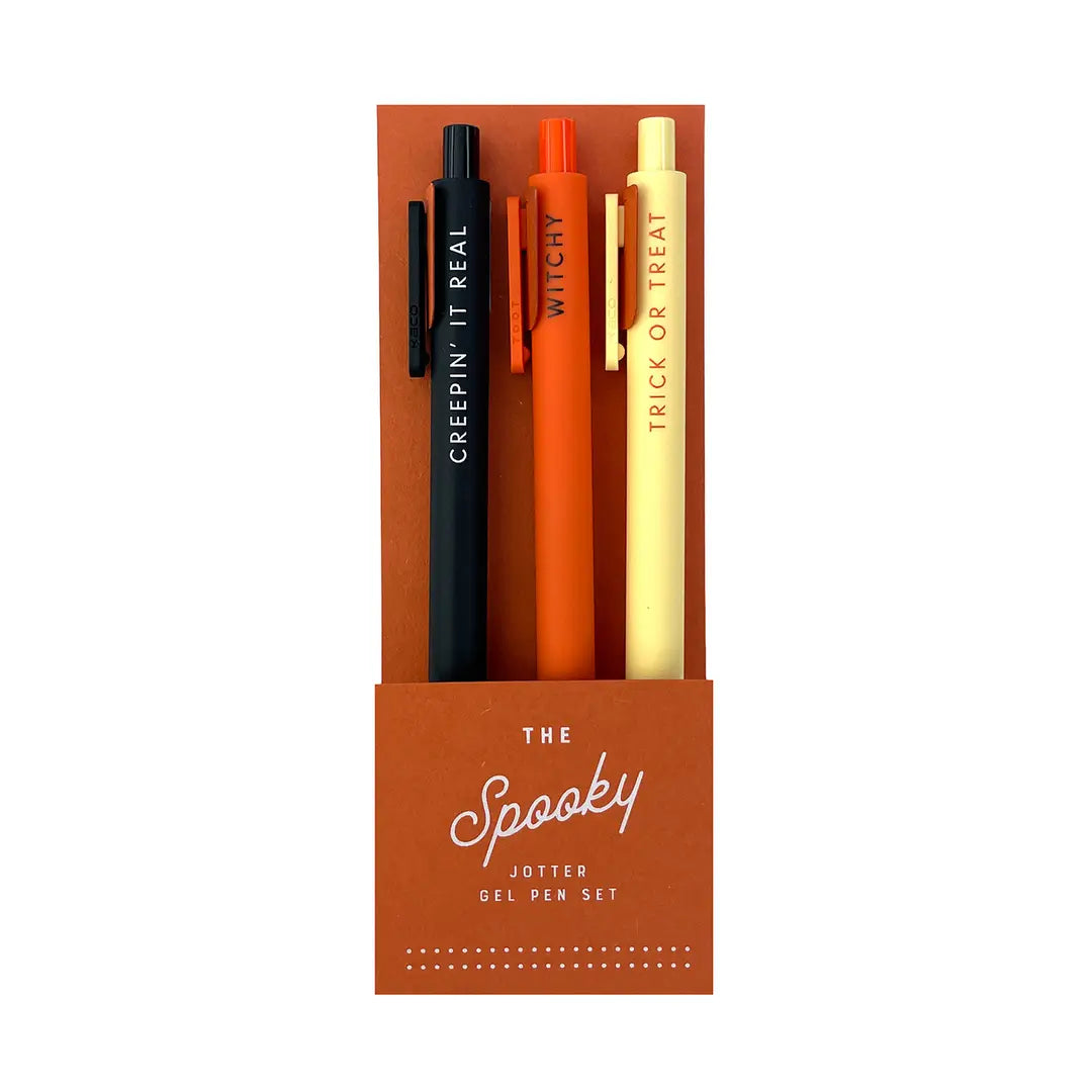 Spooky Jotter Gel Pens (Set of 3)