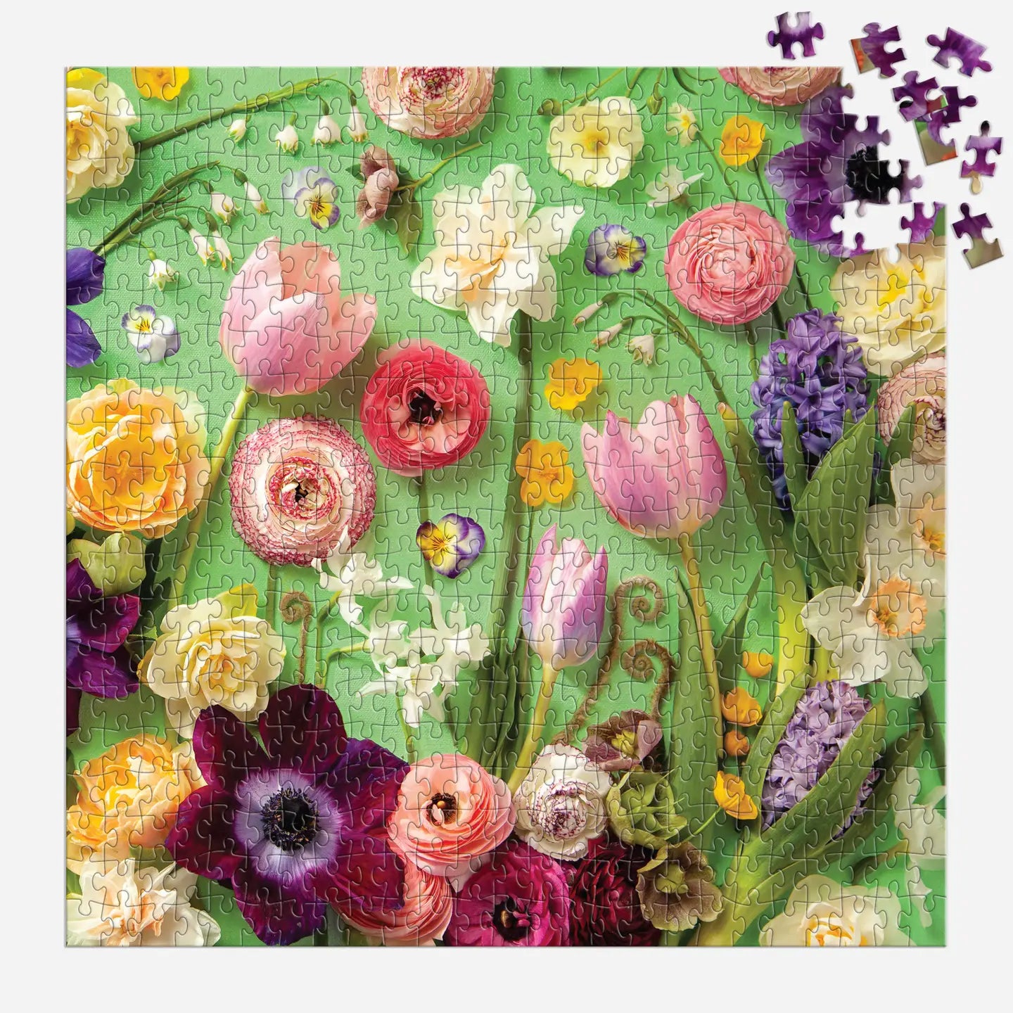 Springtime Petals Floral 500 Piece Puzzle