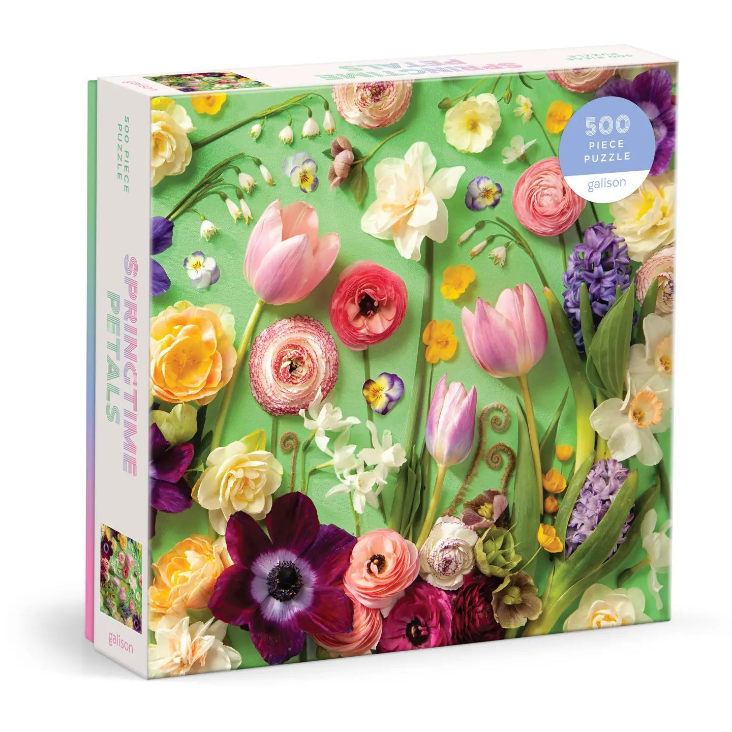 Springtime Petals Floral 500 Piece Puzzle