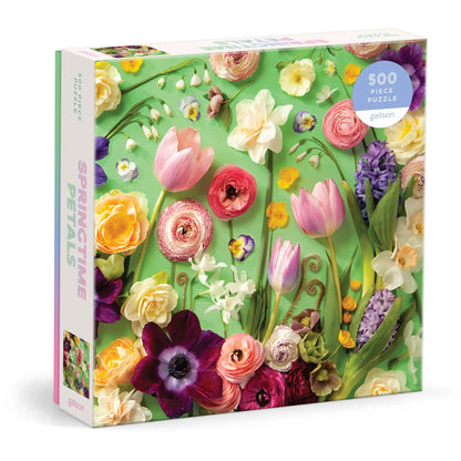 Springtime Petals Floral 500 Piece Puzzle