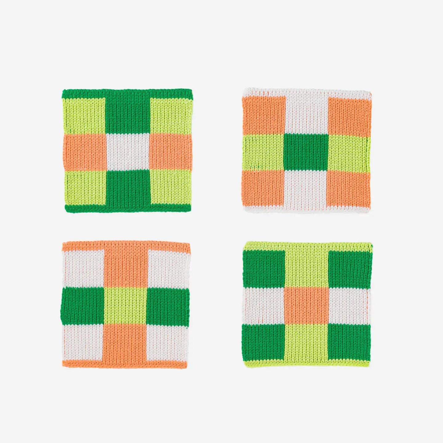 Square Square Knit Coasters (Set of 4)