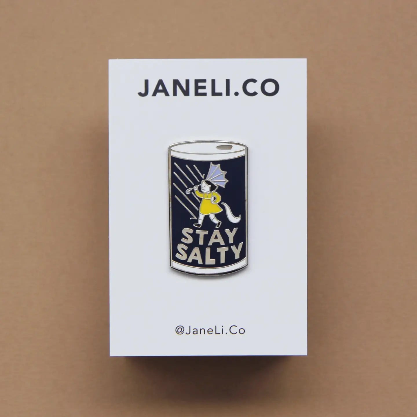 Stay Salty Enamel Pin